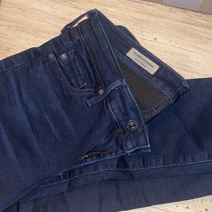 AG dark wash Skinny Jeans